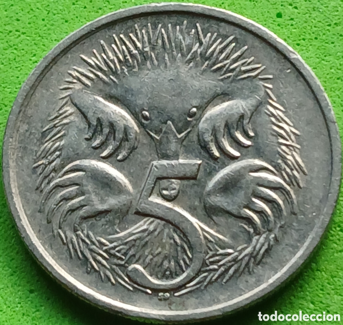 Monedas antiguas de Ocean&iacute;a: Australia 5 cents 1981 km#64