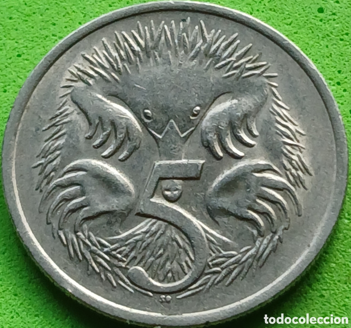Monedas antiguas de Ocean&iacute;a: Australia 5 cents 1982 km#64