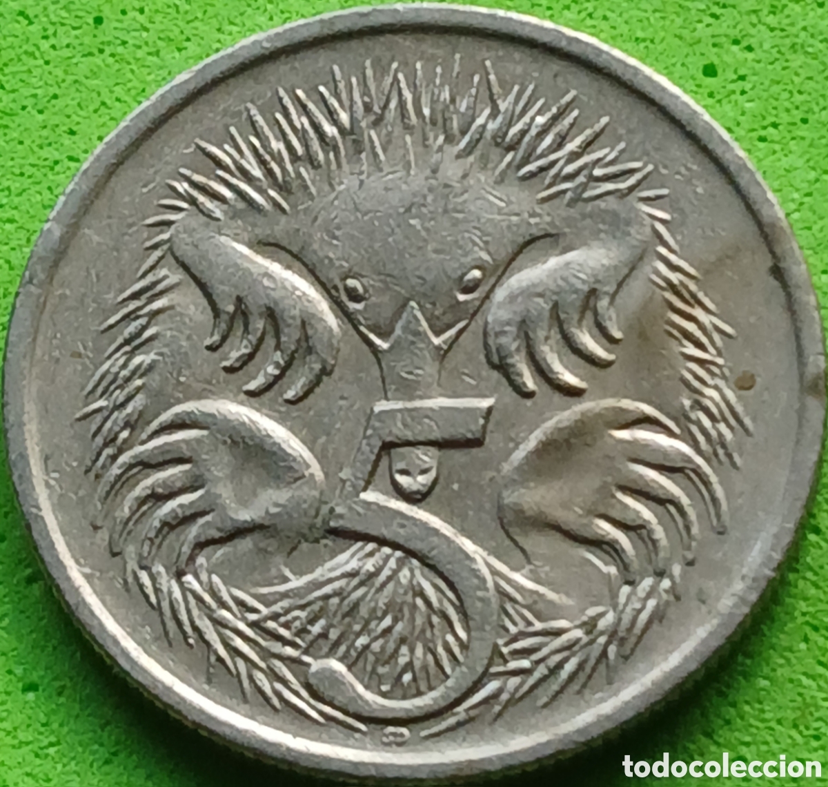 Monedas antiguas de Ocean&iacute;a: Australia 5 cents 1989 km#80