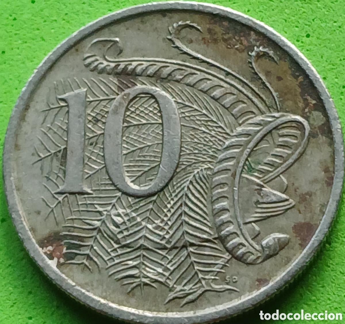 Monedas antiguas de Ocean&iacute;a: Australia 10 cents 1990 km#81