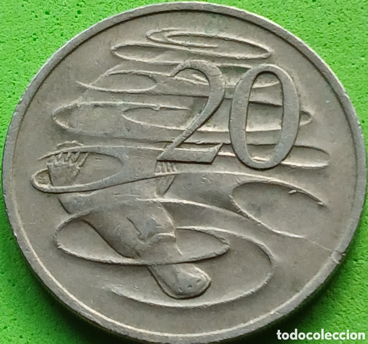 Monedas antiguas de Ocean&iacute;a: Australia 20 cents 1976 km#66