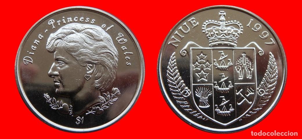Monedas antiguas de Ocean&iacute;a: 1 DOLAR 1997 SIN CIRCULAR NIUE-9393SC