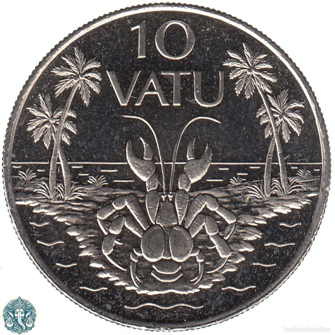 Monedas antiguas de Ocean&iacute;a: VANUATU 10 Vatu 2009 KM#6