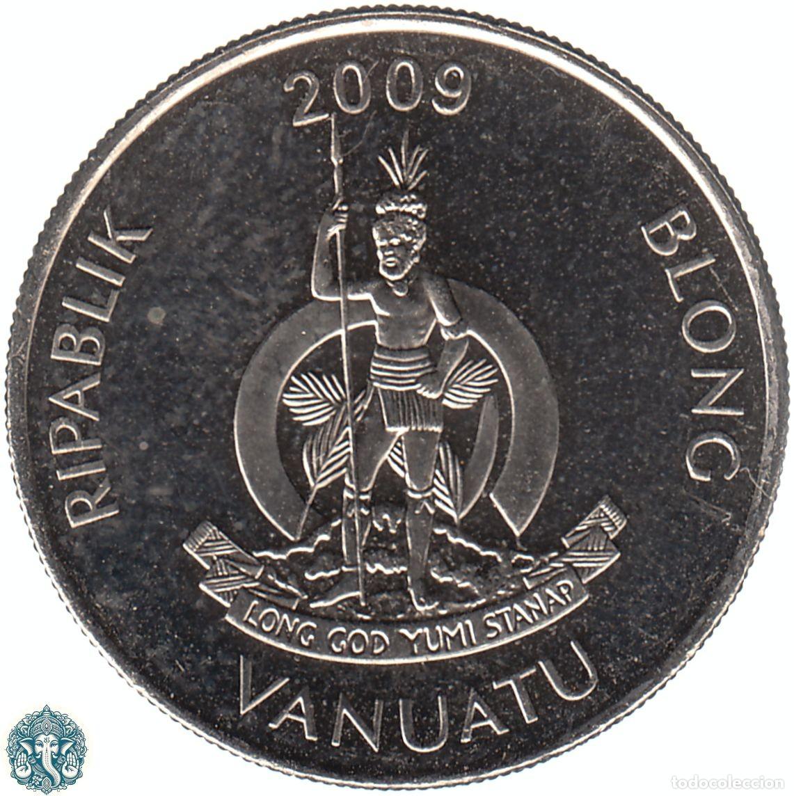 Monedas antiguas de Ocean&iacute;a: VANUATU 10 Vatu 2009 KM#6 - Foto 2