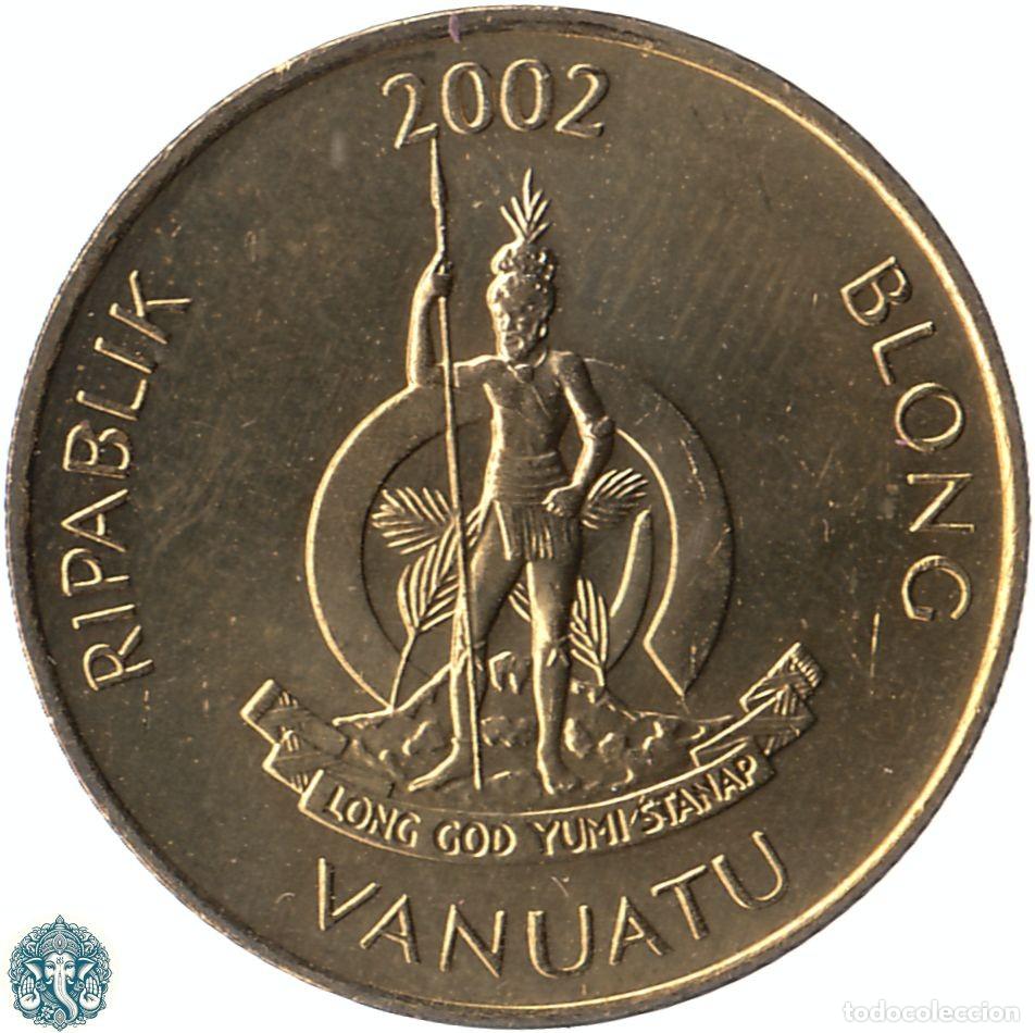 Monedas antiguas de Ocean&iacute;a: VANUATU 2 Vatu 2002 KM#4 - Foto 2