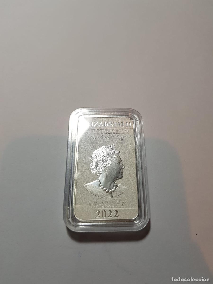 Monedas antiguas de Ocean&iacute;a: AUSTRALIA-1 ONZA-LINGOTE-A&Ntilde;O 2022