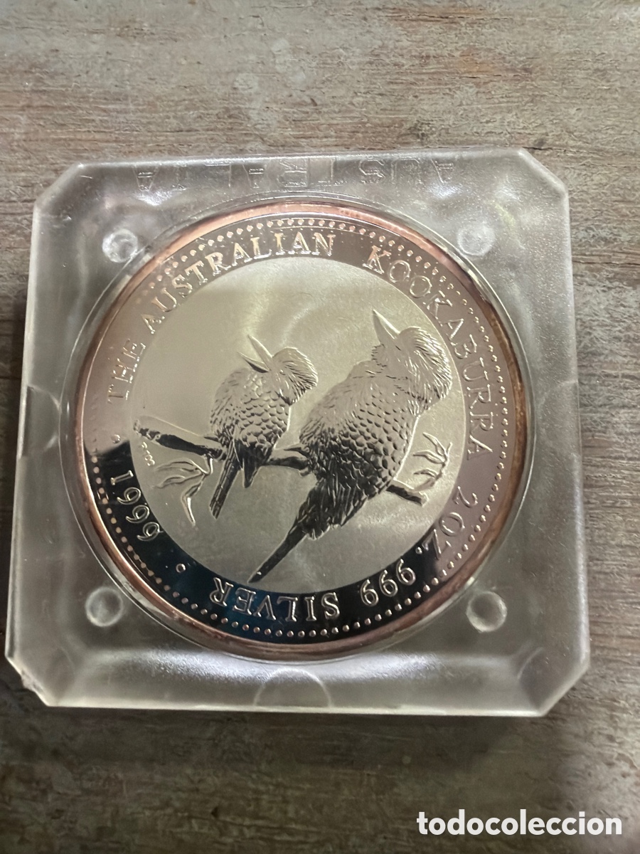 Monedas antiguas de Ocean&iacute;a: 2 DOLLARS DE AUSTRALIA ELISHABET II 2 ONZAS DE PLATA 0,999 PROOF