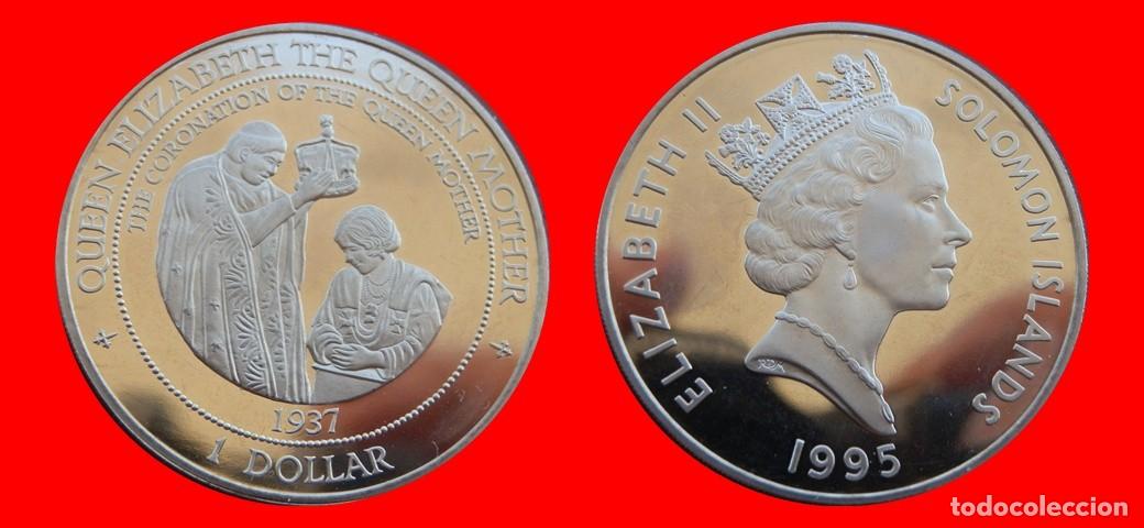 Monedas antiguas de Ocean&iacute;a: 1 DOLAR 1995 SIN CIRCULAR ISLAS SALOMON SOLOMON-9656SC
