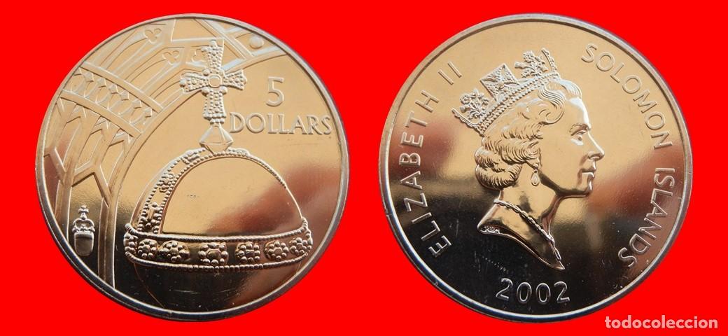 Monedas antiguas de Ocean&iacute;a: 1 DOLAR 2002 SIN CIRCULAR ISLAS SALOMON SOLOMON-9658SC