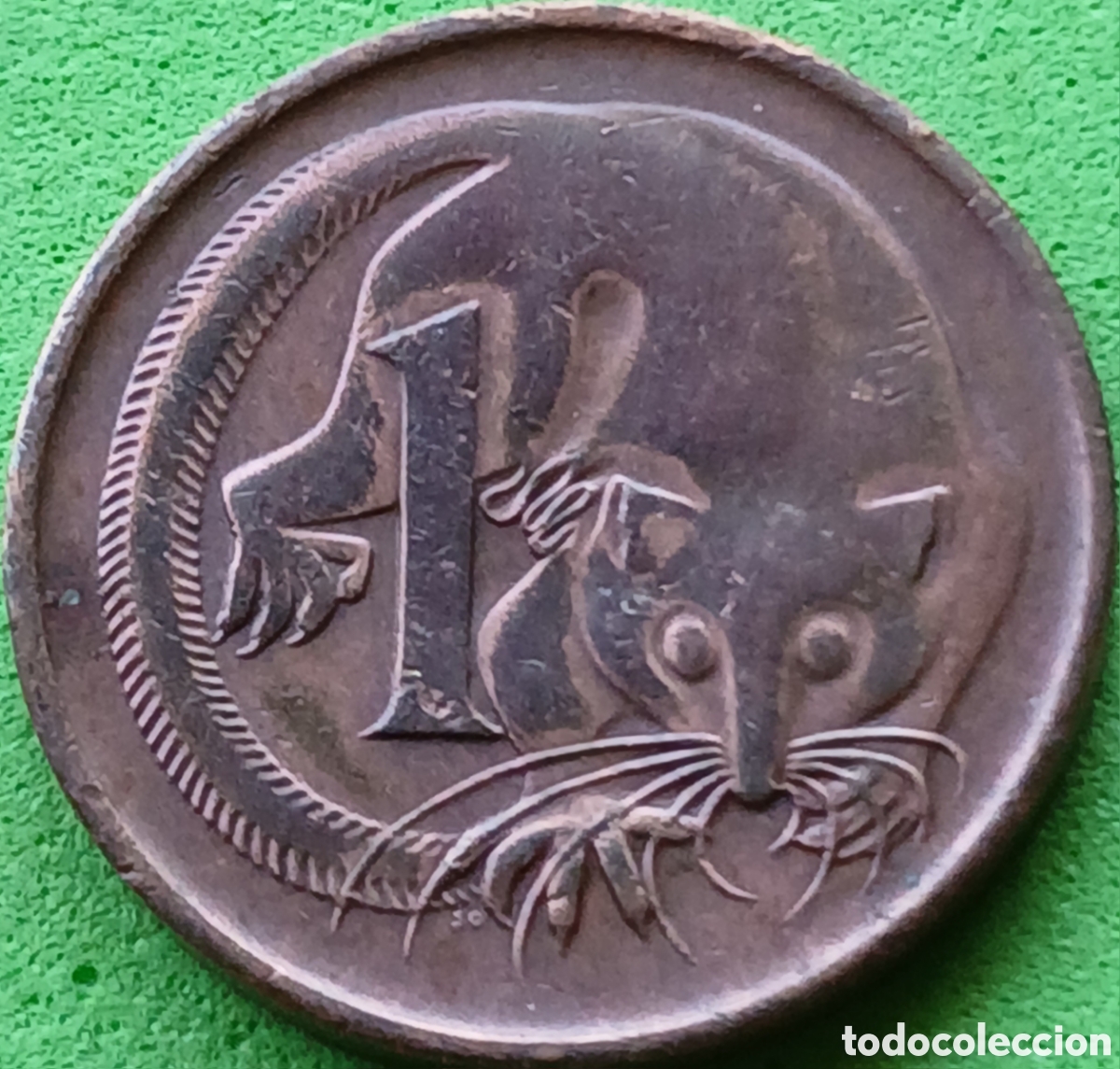Monedas antiguas de Ocean&iacute;a: Australia 1 cent 1971 km#62