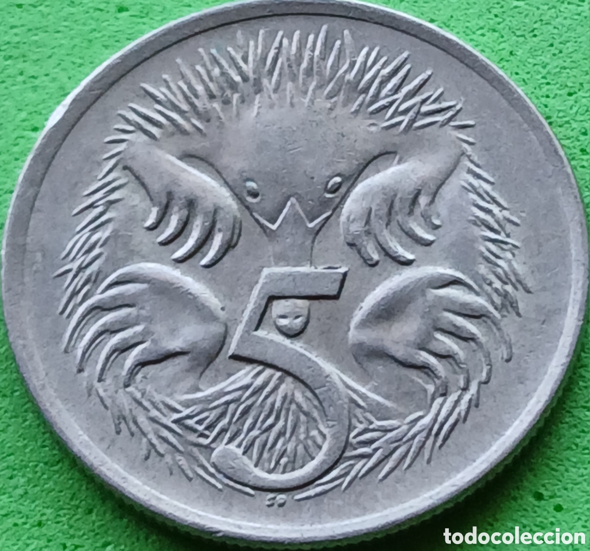 Monedas antiguas de Ocean&iacute;a: Australia 5 cents 1981 km#64