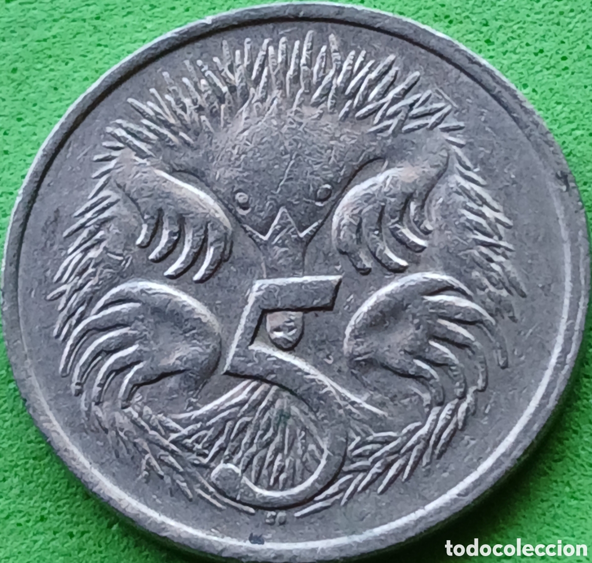 Monedas antiguas de Ocean&iacute;a: Australia 5 cents 1983 km#64