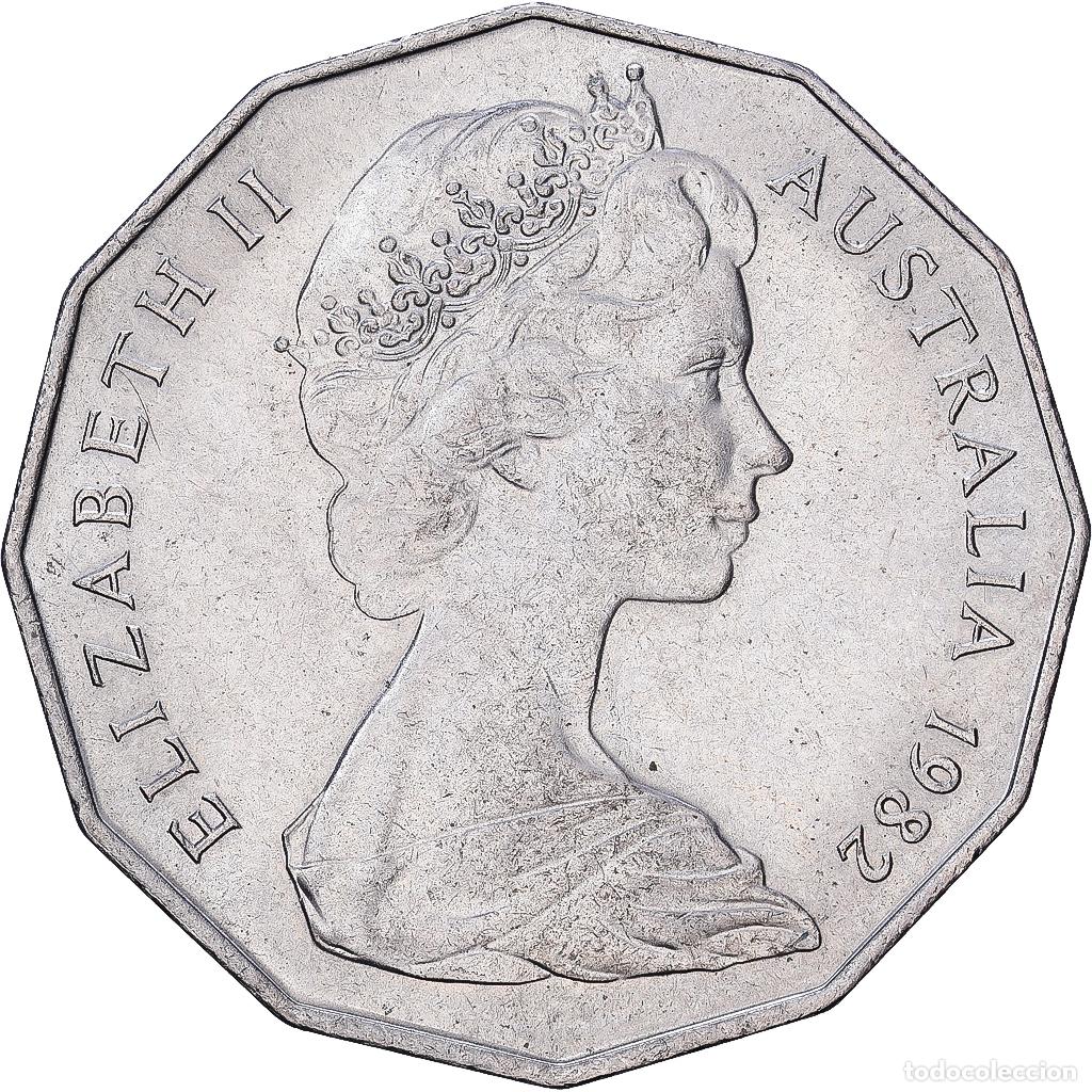Monedas antiguas de Ocean&iacute;a: [#1252471] Australia, 50 Cents, 1982, Royal Australian Mint, Cupronickel, MBC