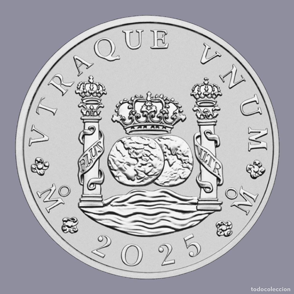 Monedas antiguas de Ocean&iacute;a: moneda 8 reales 1 onza plata 999 Australia 2025 225 aniversario