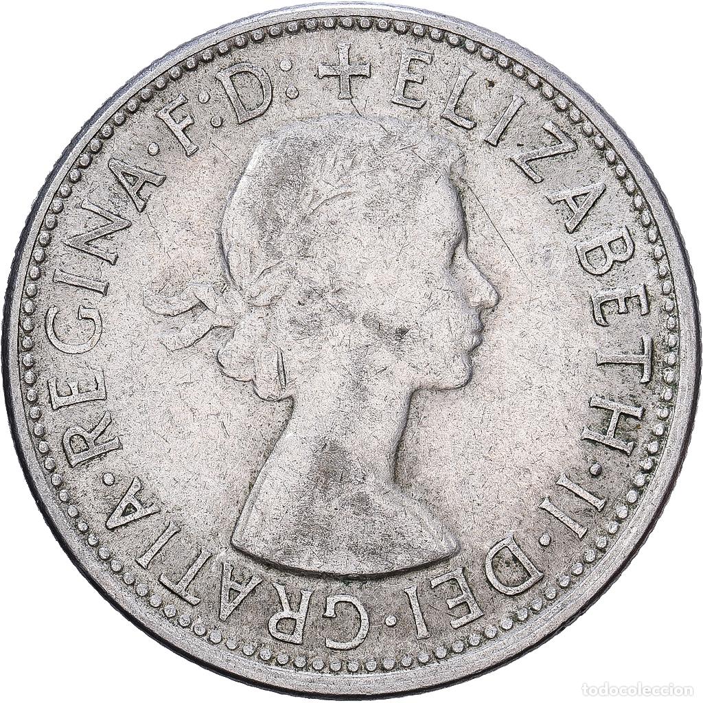 Monedas antiguas de Ocean&iacute;a: [#1252555] Australia, Elizabeth II, 1 Florin, 1957, Melbourne, Plata, MBC