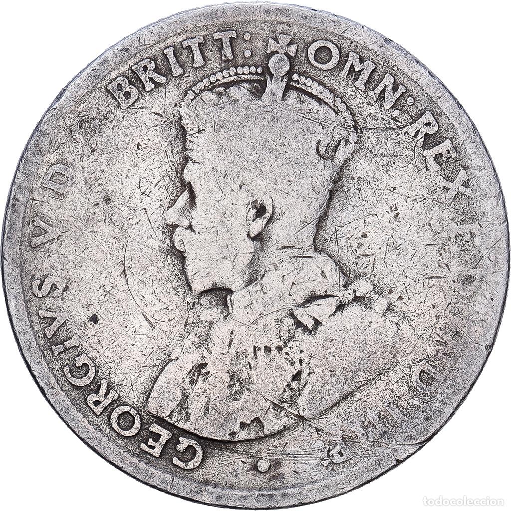 Monedas antiguas de Ocean&iacute;a: [#1252554] Australia, George V, 1 Florin, 1917, Sydney, Plata, BC
