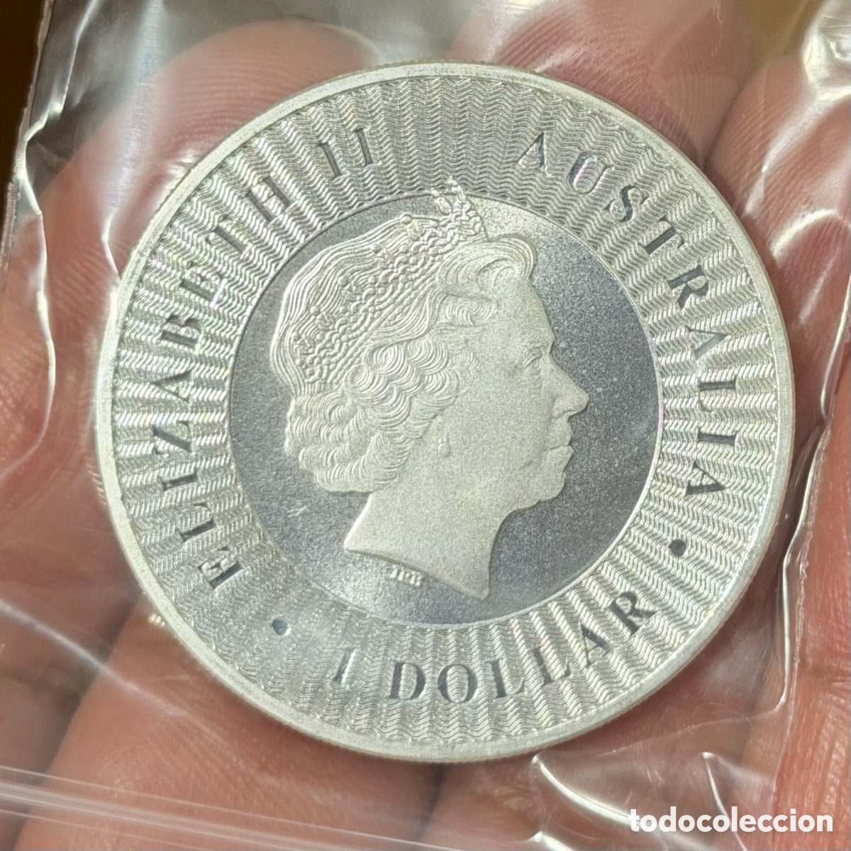 Monedas antiguas de Ocean&iacute;a: Moneda Plata Canguro 2017 1 oz - Foto 2