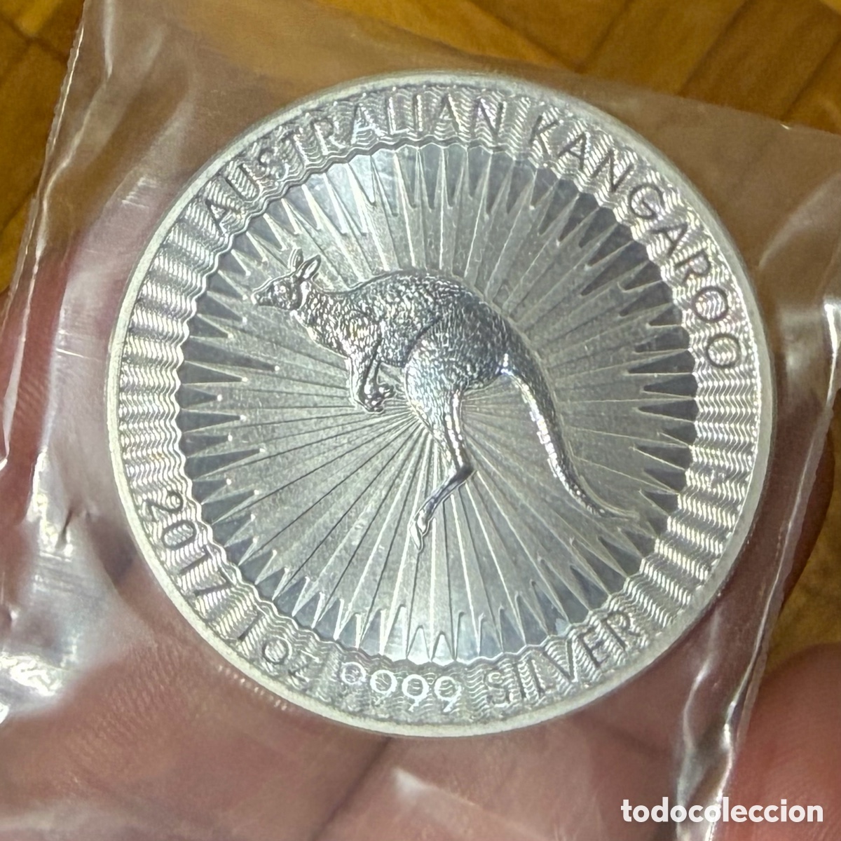 Monedas antiguas de Ocean&iacute;a: Moneda Plata Canguro 2017 1 oz