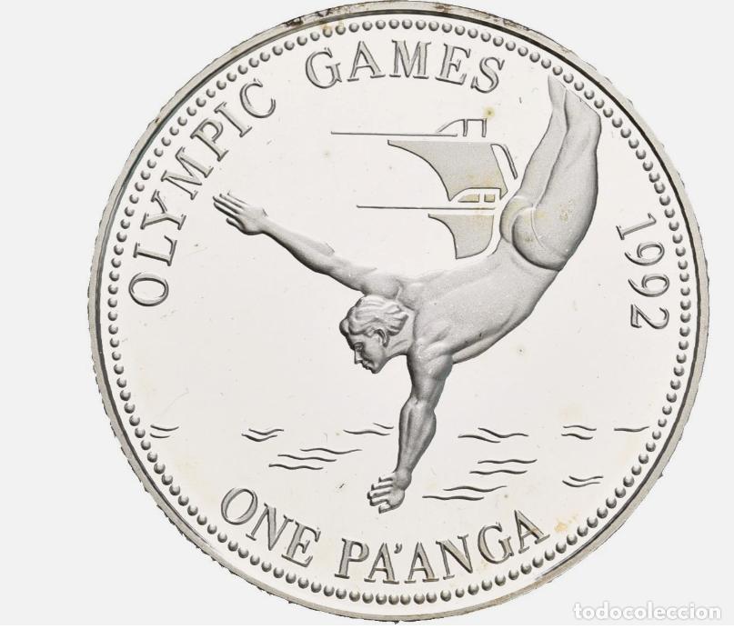 Monedas antiguas de Ocean&iacute;a: TONGA 1 PA'ANGA 1991