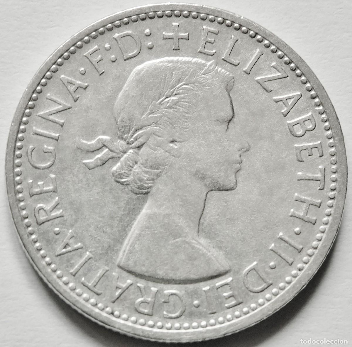 Monedas antiguas de Ocean&iacute;a: MONEDA AUSTRALIA 1 FLOR&Iacute;N 1956 PLATA EXCELENTE ESCASA