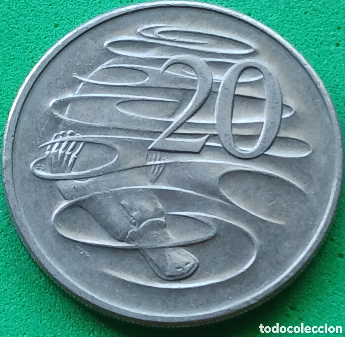 Monedas antiguas de Ocean&iacute;a: Australia 20 cents 1981 km#66