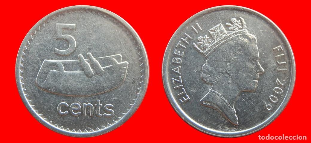 Monedas antiguas de Ocean&iacute;a: 5 CENTAVOS 2009 ISLAS FIJI FIYI-155303