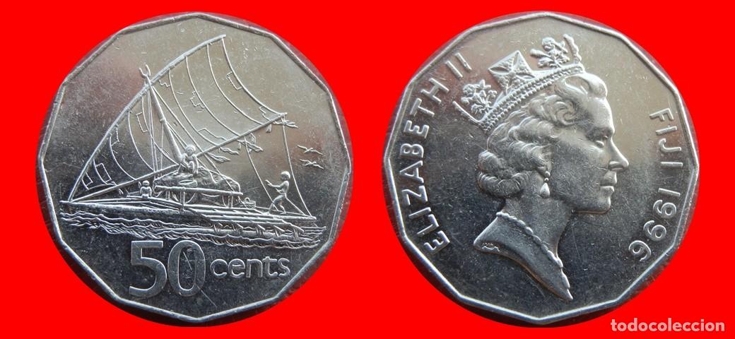 Monedas antiguas de Ocean&iacute;a: 50 CENTAVOS 1996 ISLAS FIJI FIYI-155310
