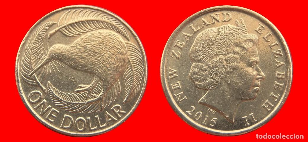 Monedas antiguas de Ocean&iacute;a: 1 DOLAR 2015 NUEVA ZELANDA-155322