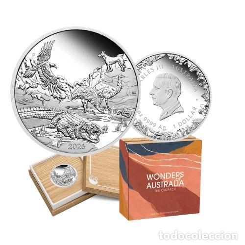 Monedas antiguas de Ocean&iacute;a: 1 d&oacute;lar AUSTRALIA 2026 WONDERS OF AUSTRALIA - THE OUTBACK - 1 oz silver proof