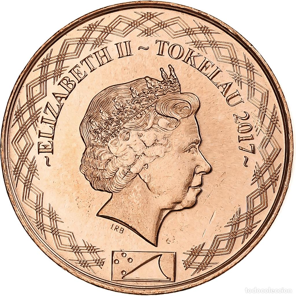 Monedas antiguas de Ocean&iacute;a: [#1027981] Tokelau, 2 Cents, 2017, Bronce, SC
