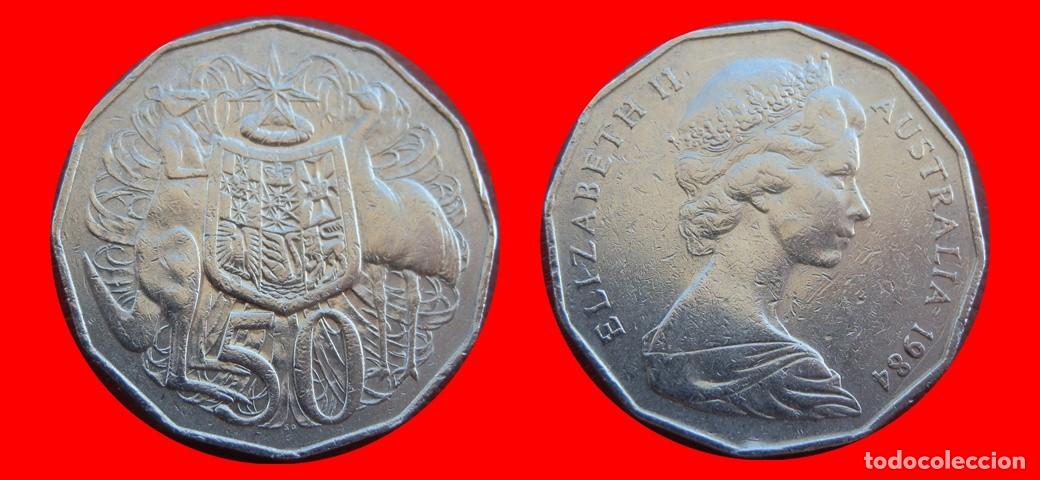Monedas antiguas de Ocean&iacute;a: 50 CENTAVOS 1984 AUSTRALIA-155708