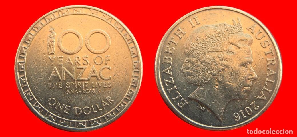 Monedas antiguas de Ocean&iacute;a: 1 DOLAR 2016 AUSTRALIA-155734