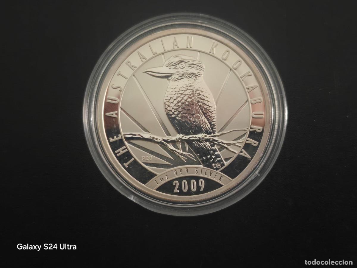 Monedas antiguas de Ocean&iacute;a: 1 ONZA DE PLATA PURA DE 2009...AUSTRALIA....ENCAPSULADA....SIN CIRCULAR...LA DE LAS FOTOS