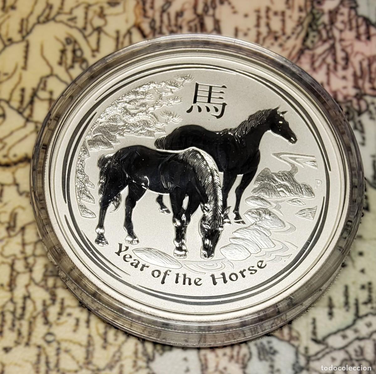 Monedas antiguas de Ocean&iacute;a: 8 D&Oacute;LARES de AUSTRALIA DEL A&Ntilde;O 2014.PROOF.5 ONZAS DE PLATA PURA DE LEY 9999