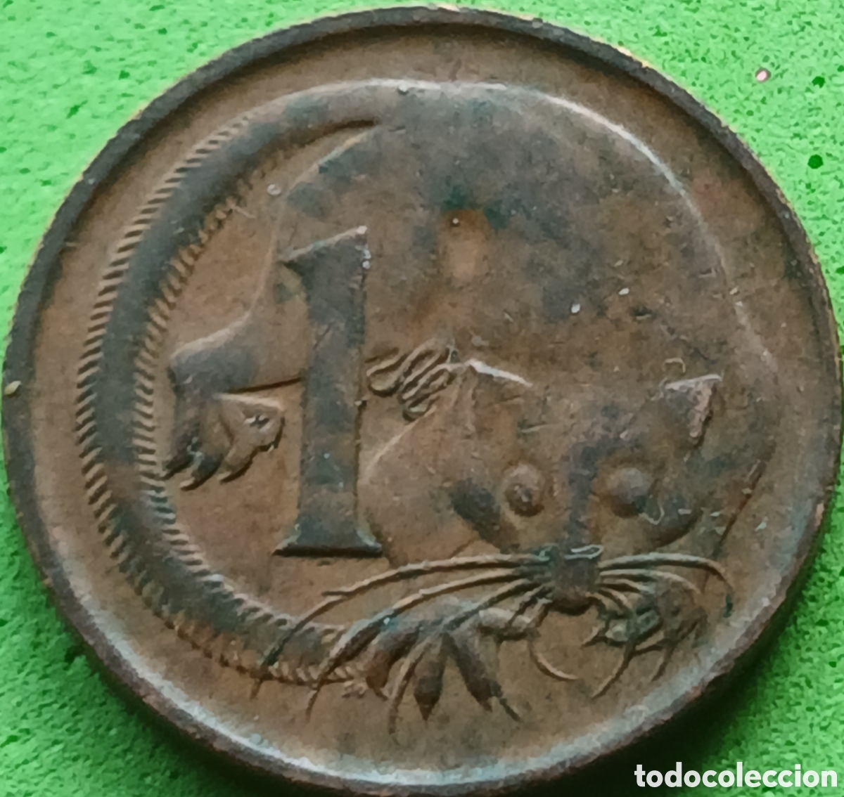 Monedas antiguas de Ocean&iacute;a: Australia 1 cent 1966 km#62