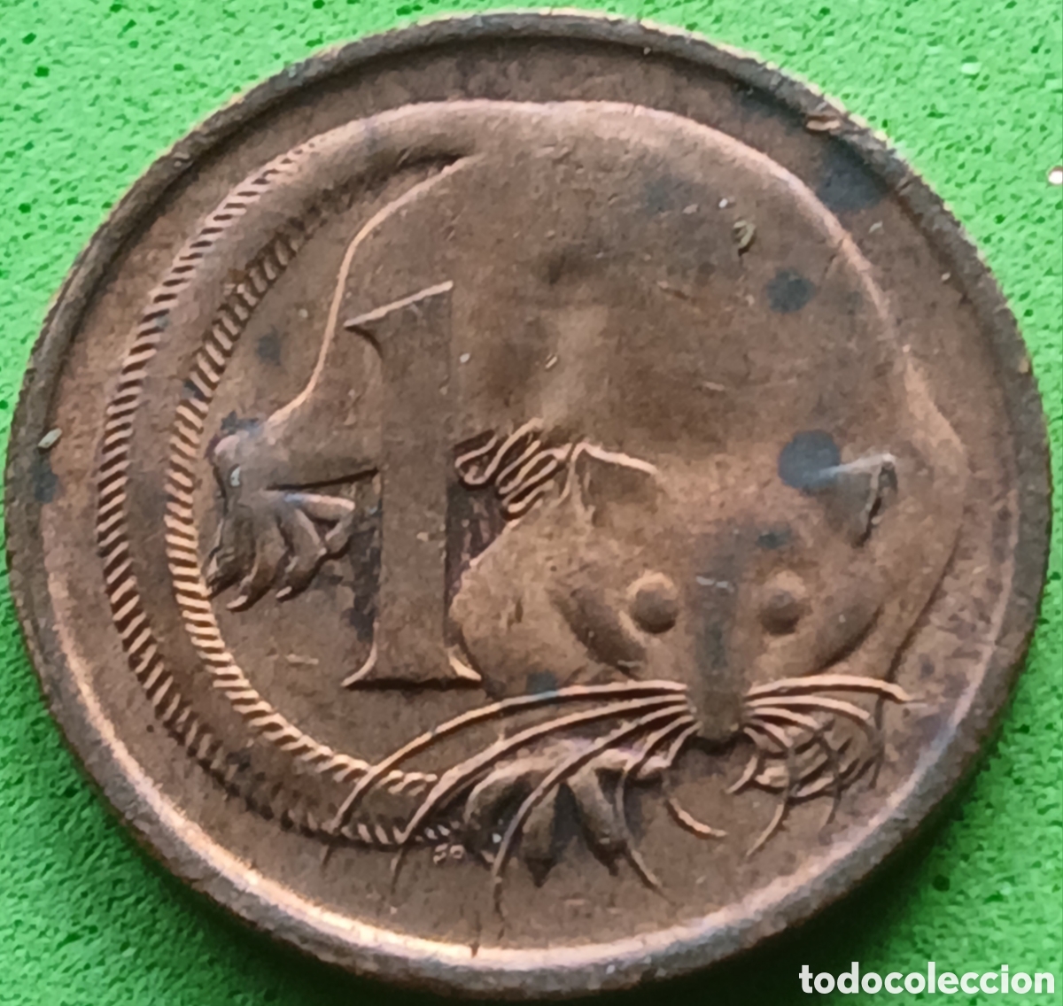 Monedas antiguas de Ocean&iacute;a: Australia 1 cent 1974 km#62
