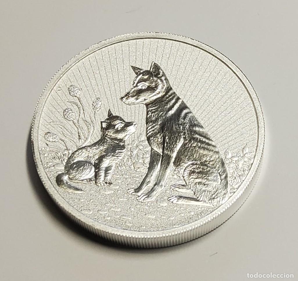 Monedas antiguas de Ocean&iacute;a: 2 D&Oacute;LARES de PLATA de AUSTRALIA del 2022.PROOF.2 ONZAS DE PLATA PURA 9999