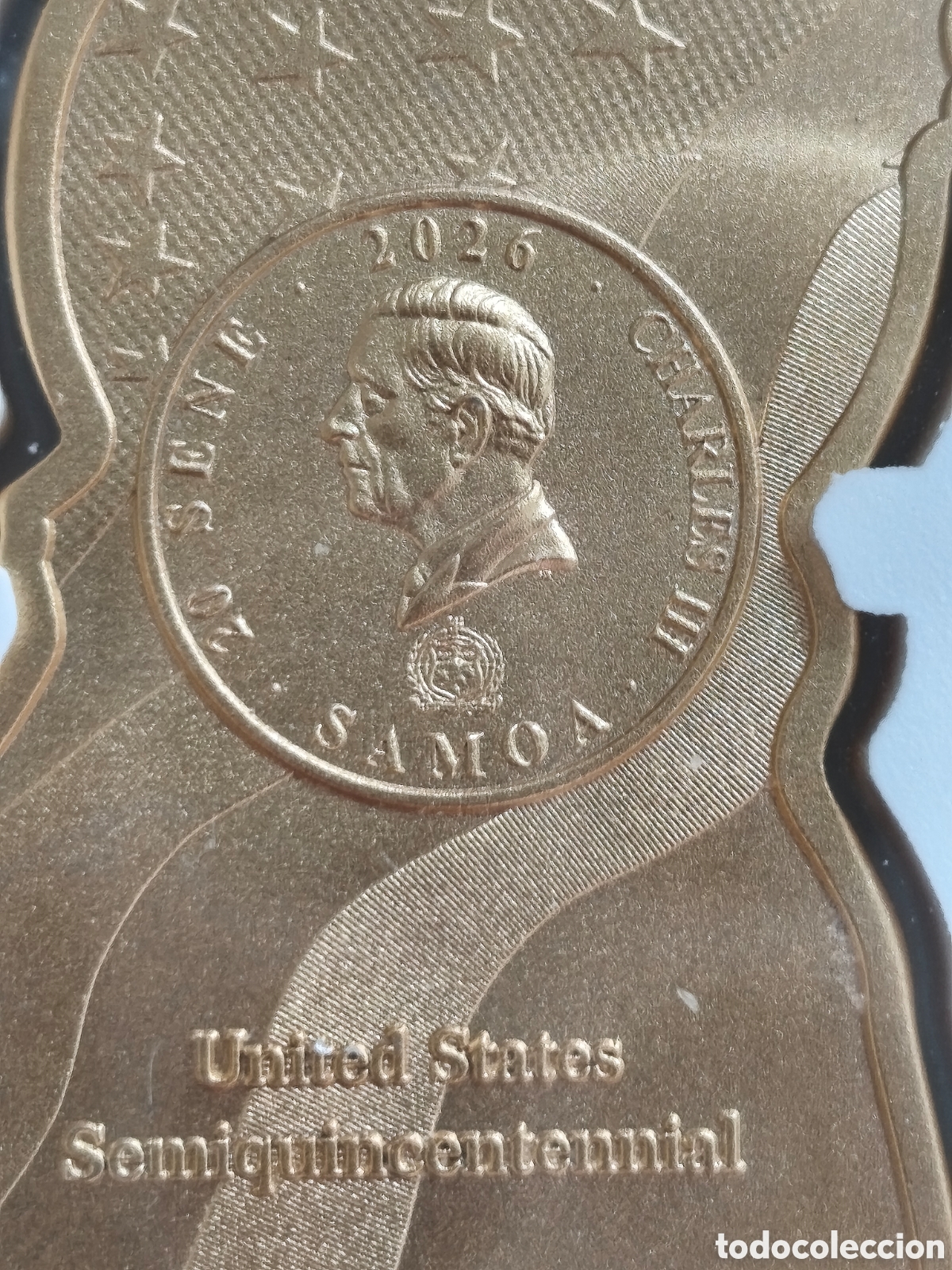 Monedas antiguas de Ocean&iacute;a: Moneda 20 sene Samoa 2026 - Foto 3