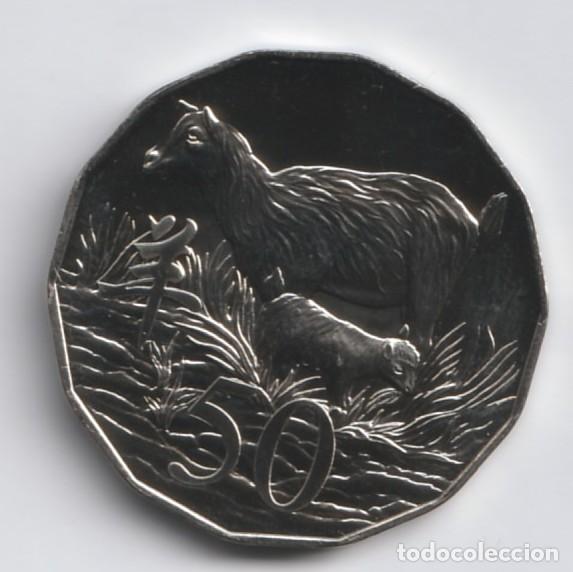 Monedas antiguas de Ocean&iacute;a: Australia 50 cents 2015 A&ntilde;o chino de la cabra
