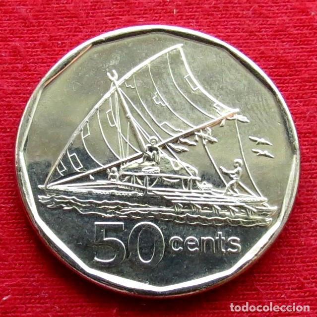 Monedas antiguas de Ocean&iacute;a: Fiji 50 cent 2009 FIYI UNC