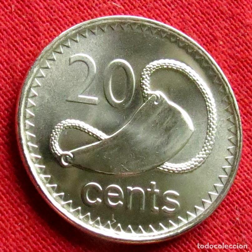 Monedas antiguas de Ocean&iacute;a: Fiji 20 cent 2009 FIYI UNC