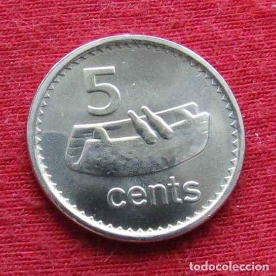 Monedas antiguas de Ocean&iacute;a: Fiji 5 cent 2010 FIYI UNC