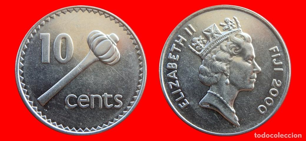 Monedas antiguas de Ocean&iacute;a: 10 CENTAVOS 2000 ISLAS FIJI FIYI-156128