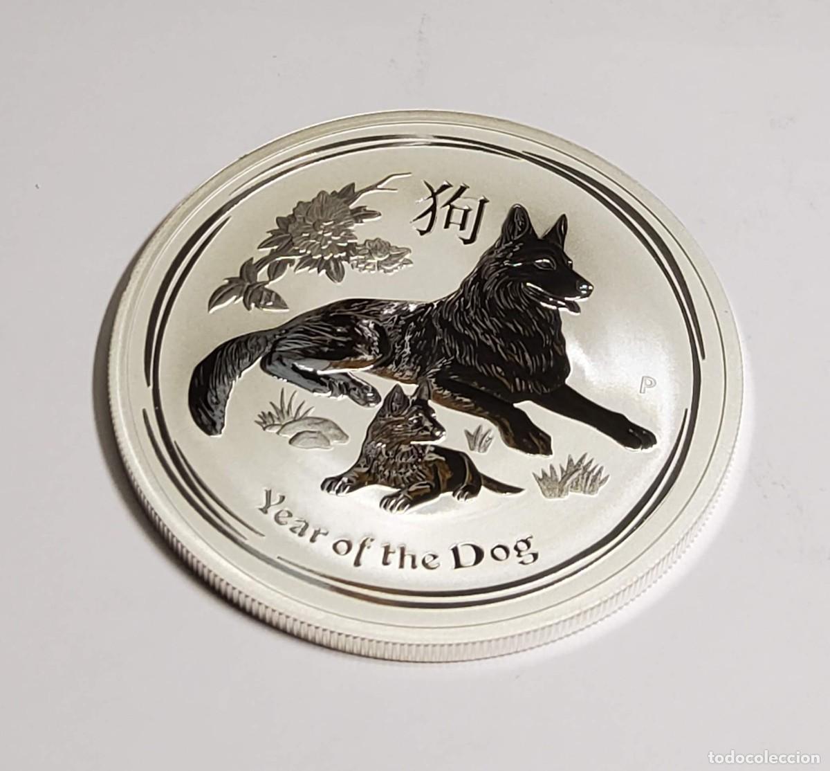Monnaies anciennes d'Oc&eacute;anie: 2 D&Oacute;LARES DE PLATA de AUSTRALIA del 2018.PROOF.2 ONZAS DE PLATA PURA 9999