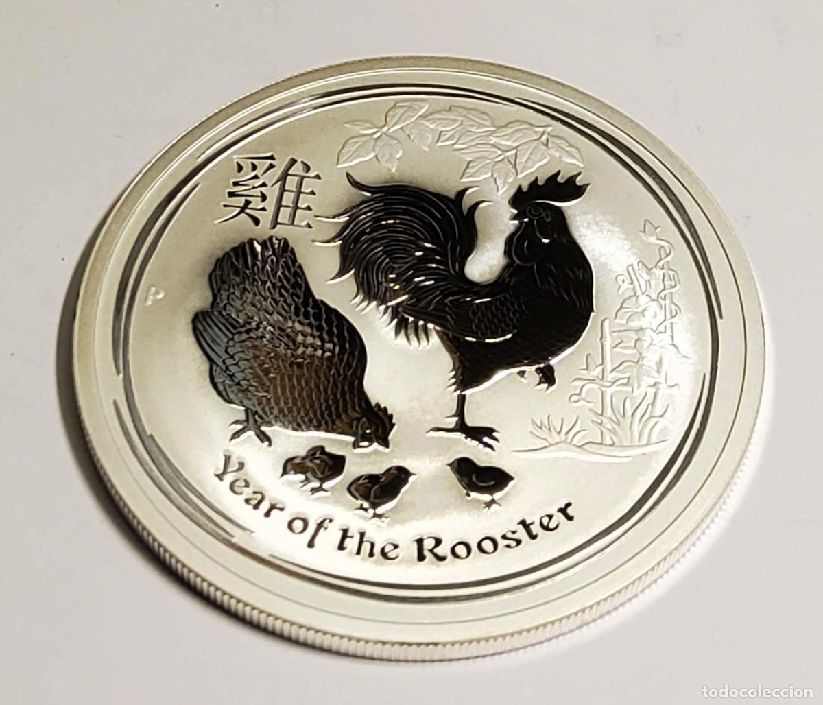 Monnaies anciennes d'Oc&eacute;anie: 2 D&Oacute;LARES DE PLATA de AUSTRALIA del 201.PROOF.2 ONZAS DE PLATA PURA 9999