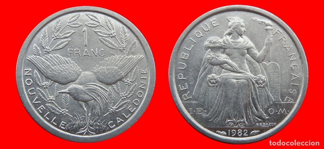 Monedas antiguas de Ocean&iacute;a: 1 FRANCO 1982 NUEVA CALEDONIA-156158