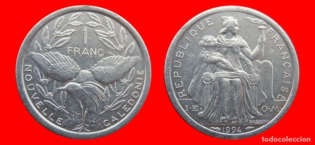 Monedas antiguas de Ocean&iacute;a: 1 FRANCO 1994 NUEVA CALEDONIA-156161
