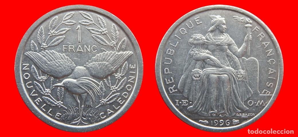 Monedas antiguas de Ocean&iacute;a: 1 FRANCO 1996 NUEVA CALEDONIA-156162