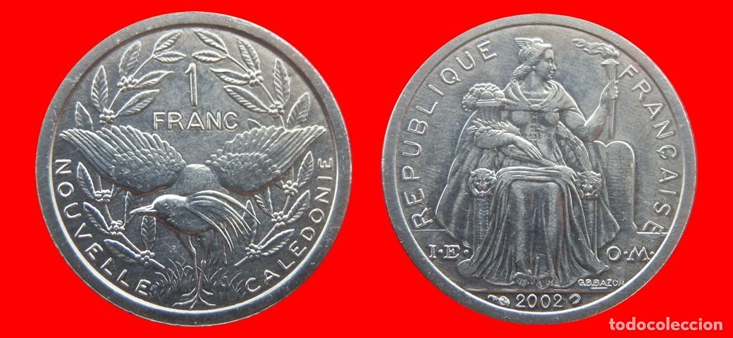 Monedas antiguas de Ocean&iacute;a: 1 FRANCO 2002 NUEVA CALEDONIA-156164