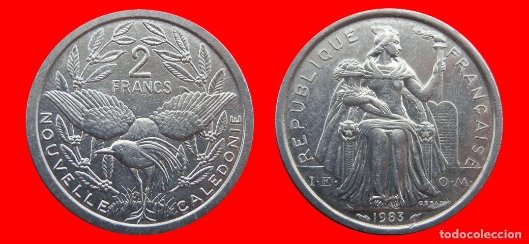 Monedas antiguas de Ocean&iacute;a: 2 FRANCOS 1983 NUEVA CALEDONIA-156166